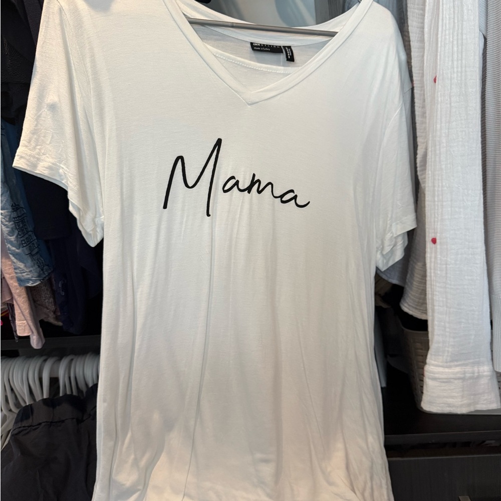 ASOS Maternity Cream Relaxed Short Sleeve Tee